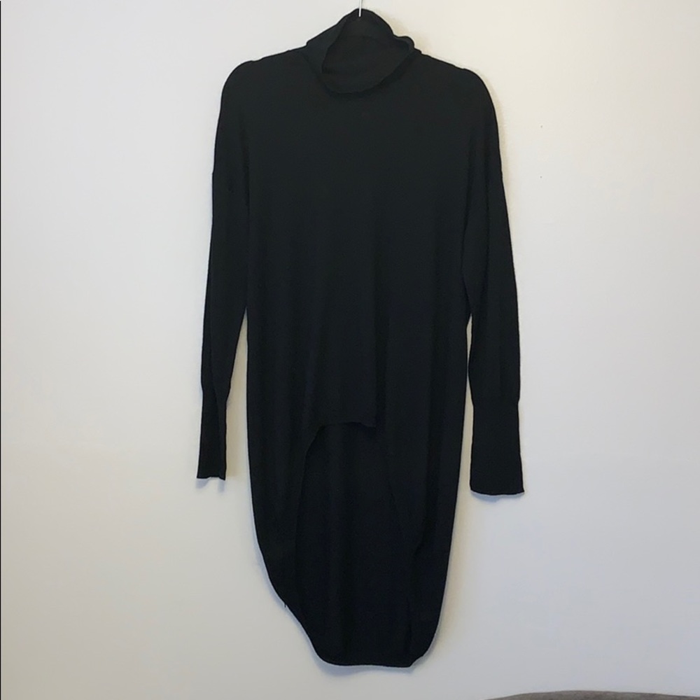 Jennifer Lopez Hi-Low Turtle Neck Sweater